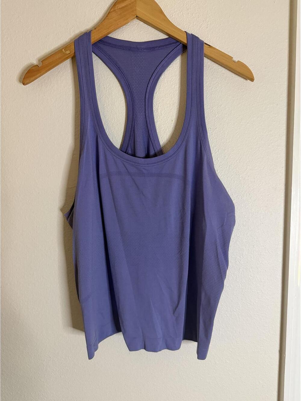 Lululemon Swiftly Tech Racerback Tank Lavender Purple Running Top